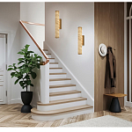 Бра цилиндрической формы из натурального алебастра Calcite Geometry варинант исполнения - 6 | Loft Concept в Тюмени