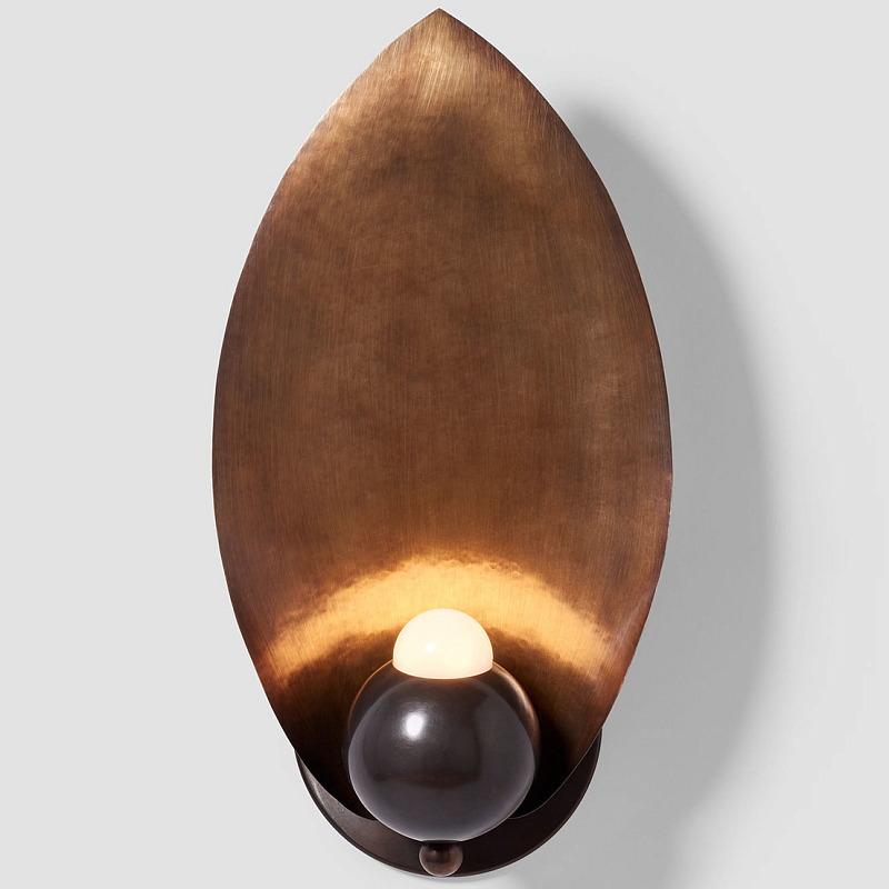 Бра LAVRA Wall Lamp Mocha Латунь Мокко Бра LAVRA Wall Lamp Mocha Латунь Мокко в Тюмени | Loft Concept