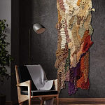 Тканый вручную абстрактный гобелен Коралловый риф Coral reef варинант исполнения - 1 | Loft Concept в Тюмени