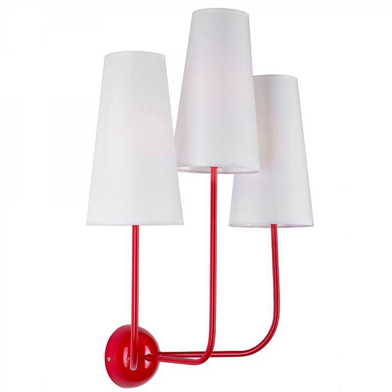 Бра Graceful Red Toadstools Красный Молочный Бра Graceful Red Toadstools Красный Молочный в Тюмени | Loft Concept