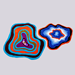 Сет из 3-х ковров «SAPPHIRE, QARTZITE, LABRADORITE» варинант исполнения - 2 | Loft Concept в Тюмени