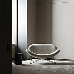 Дизайнерский двухместный диван Gio Ponti D.157.6  - DUE FOGLIE Sofa варинант исполнения - 2 | Loft Concept в Тюмени