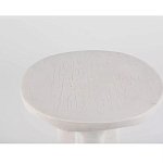 Дизайнерский журнальный стол белый на 3-х ножках в виде ступней African table варинант исполнения - 2 | Loft Concept в Тюмени