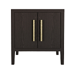 Тумбочка Primo с дверцами шпон темный орех варинант исполнения - 1 | Loft Concept в Тюмени