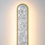 Бра перламутровый Lunaris 60 см варинант исполнения - 4 | Loft Concept в Тюмени