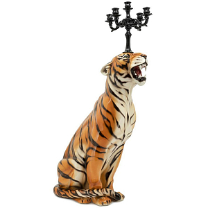 Подсвечник Abhika Candleholder Tiger Sx Malays Tiger