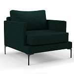 Мебельная ткань Шенилл темно-зеленый цвет 138 см T4-36 варинант исполнения - 11 | Loft Concept в Тюмени