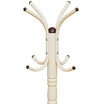 Вешалка напольная бежевая с 4-мя металлическими крючками Noble Branches варинант исполнения - 2 | Loft Concept в Тюмени