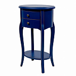 Синяя тумба на фигурных ножках Shelby варинант исполнения - 2 | Loft Concept в Тюмени