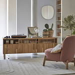 Кресло на деревянных ножках Olguin Pink Chair варинант исполнения - 5 | Loft Concept в Тюмени