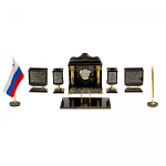 Настольный канцелярский набор из нефрита Apollo варинант исполнения - 1 | Loft Concept в Тюмени