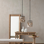 Подвесной светильник с подвесками из устричных раковин Sea Ravens варинант исполнения - 2 | Loft Concept в Тюмени