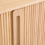 Длинный низкий буфет с 2-мя раздвижными дверцами Toinette Light Cupboard варинант исполнения - 11 | Loft Concept в Тюмени