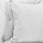 Кресло низкое с мягкой обивкой из велюра на 4-х ножках из массива березы Sophie Armchair white варинант исполнения - 7 | Loft Concept в Тюмени