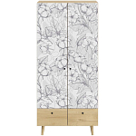 Шкаф с принтом Cotton варинант исполнения - 2 | Loft Concept в Тюмени