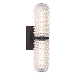 Бра с факутрным стеклянным плафоном Sonora варинант исполнения - 2 | Loft Concept в Тюмени