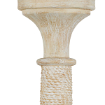 Люстра из дерева в форме подсвечника Coastal Aesthetics варинант исполнения - 2 | Loft Concept в Тюмени