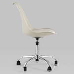 Офисный стул на металлическом основании EGGERY Beige варинант исполнения - 2 | Loft Concept в Тюмени