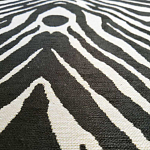 Мебельная ткань Шенилл черно-белый принт 140 см T3-1 варинант исполнения - 3 | Loft Concept в Тюмени