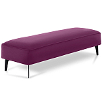 Мягкая банкетка с велюровой обивкой Velours варинант исполнения - 9 | Loft Concept в Тюмени