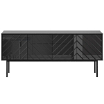 Длинная тумба с зеркальным декором Serena варинант исполнения - 3 | Loft Concept в Тюмени