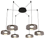 Люстра Blanton smoky 91 варинант исполнения - 1 | Loft Concept в Тюмени