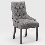 Мебельная ткань Шенилл серый цвет 142 см T4-46 варинант исполнения - 5 | Loft Concept в Тюмени