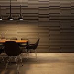 Гипсовая 3D Панель M-07 варинант исполнения - 1 | Loft Concept в Тюмени