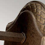 Бра для ванных комнат с прозрачным стеклянным плафоном в форме ананаса и декоративным основанием с рельефным узором Hinkley варинант исполнения - 7 | Loft Concept в Тюмени