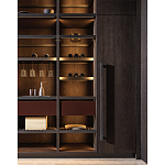 Кухонный гарнитур из красного мрамора и дерева VVD Dada Engenereed Kitchen варинант исполнения - 4 | Loft Concept в Тюмени