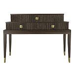 Премиальная Консоль с тремя ящиками Elsa Dreams Walnut варинант исполнения - 4 | Loft Concept в Тюмени