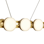 Люстра овальная с круглыми светодиодными источниками света Maxine Light варинант исполнения - 6 | Loft Concept в Тюмени