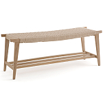 Деревянная банкетка из массива дуба Mia Oak Banquet варинант исполнения - 1 | Loft Concept в Тюмени