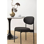 Стул мягкий Alfie Chair черный варинант исполнения - 7 | Loft Concept в Тюмени