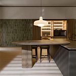 Кухонный гарнитур из натурального камня и дерева INTERSECTION Dada Engenereed Kitchen варинант исполнения - 8 | Loft Concept в Тюмени