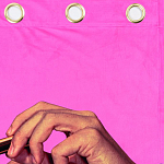 Штора Seletti Lipstick Pink варинант исполнения - 1 | Loft Concept в Тюмени