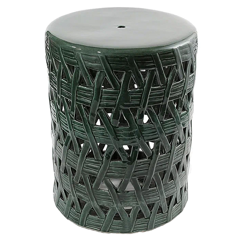Керамический табурет Ceramic Chair Green Зеленый Керамический табурет Ceramic Chair Green Зеленый в Тюмени | Loft Concept