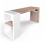 Письменный стол прямоугольный с полочкой под столешницей EcoComb варинант исполнения - 1 | Loft Concept в Тюмени