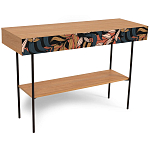 Консоль с принтом на ящиках Elise Console Table варинант исполнения - 17 | Loft Concept в Тюмени