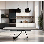 Стол обеденный раскладной керамический Natural Beauty Ceramics варинант исполнения - 5 | Loft Concept в Тюмени