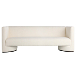 Трехместный диван Florida Sofa  с элегантным деревянным декором  варинант исполнения - 2 | Loft Concept в Тюмени