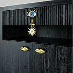 Комод Elsa Dreams Black Двухстворчатый  варинант исполнения - 4 | Loft Concept в Тюмени