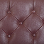 Диван из натуральной кожи на 4-х деревянных ножках из массива бука Chloe Leather Seating vine варинант исполнения - 5 | Loft Concept в Тюмени