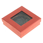 Зеркало карманное двухстороннее круглое из натурального камня Серафинит в подарочной упаковке Gold Stone Mirrors варинант исполнения - 4 | Loft Concept в Тюмени