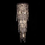 Бра с каскадом из прозрачного хрусталя и корпусом из металла цвета хром Constant Sparks варинант исполнения - 7 | Loft Concept в Тюмени