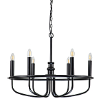 Люстра круглая с 6-ю лампами Kichler варинант исполнения - 1 | Loft Concept в Тюмени