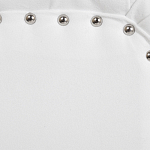 Кушетка белая с мягкой обивкой из велюра Michael Couch варинант исполнения - 7 | Loft Concept в Тюмени