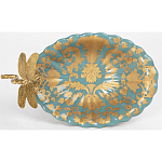 Фарфоровая чаша Золотая стрекоза Marlo Turi варинант исполнения - 3 | Loft Concept в Тюмени