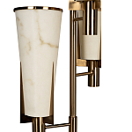 Торшер на три лампы с расцветкой под мрамор на матовом металлическом основании Elegant Classic Light варинант исполнения - 2 | Loft Concept в Тюмени