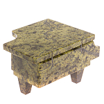 Шкатулка в виде рояля из натурального камня змеевик Stone Casket варинант исполнения - 3 | Loft Concept в Тюмени